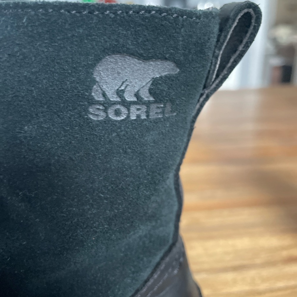 🩷Sale🩷Black Waterproof Sorel Boots - Sz 8 - Picture 8 of 12